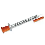 Kanpo Шприц инсулиновый трехкомпонентный U-100, 1 мл, 10 шт, 29G (0.33x13) фото 2