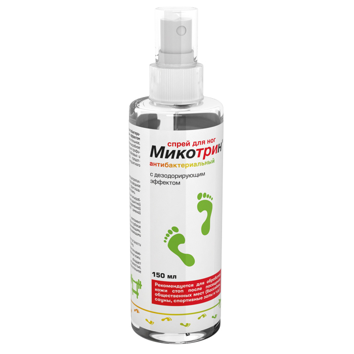 Микотрин, спрей для наружного применения, 150 мл, 1 шт. фото