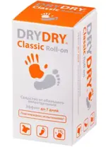 Dry Dry Classic Roll-on средство от обильного потовыделения, 35 мл, 1 шт, део-ролик фото
