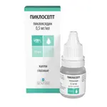 Пиклосепт, 0.5 мг/мл, капли глазные, 10 мл, 1 шт. фото