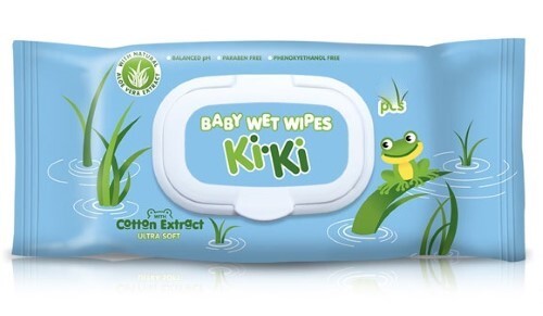 Kiki Салфетки влажные детские, 120 шт. фото