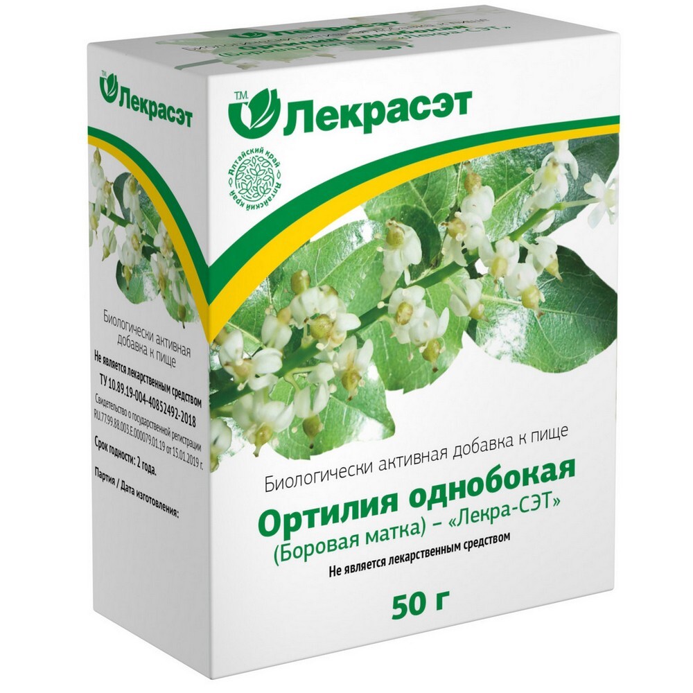 Ортилия однобокая (Боровая матка) Лекра- Сэт, 50 г, 1 шт. фото