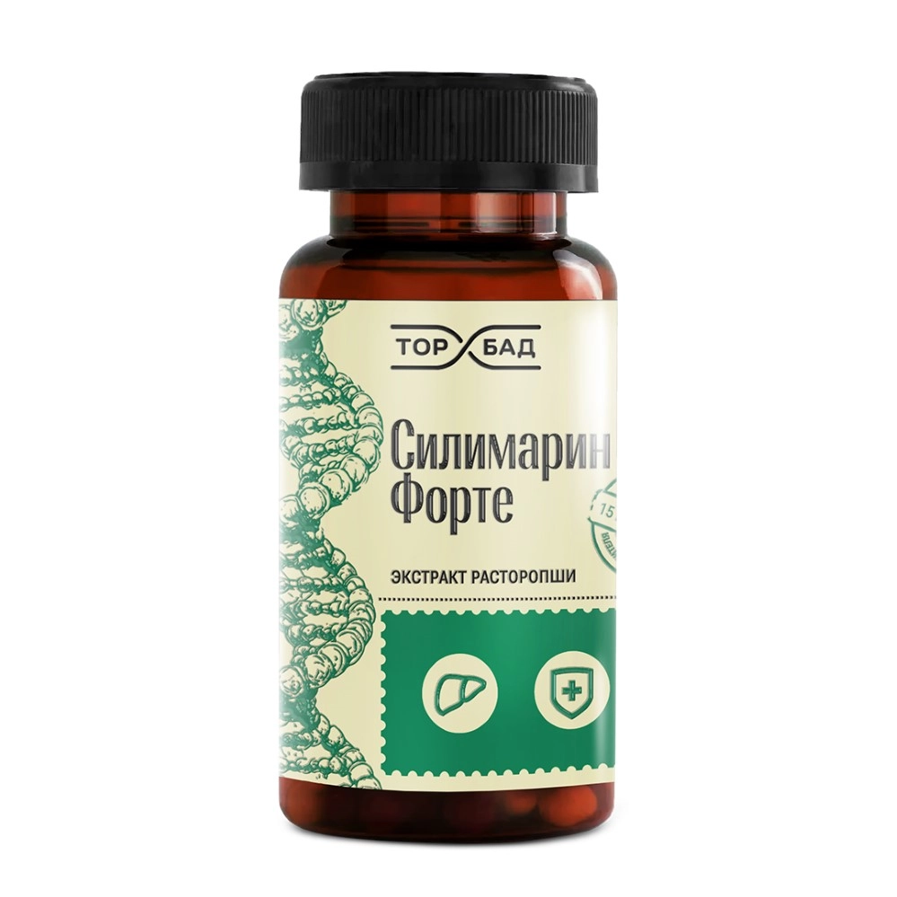 Торбад Силимарин форте, капсулы, 60 шт. фото
