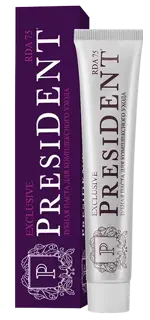 PresiDENT Exclusive, паста зубная, 75 мл, 1 шт. фото