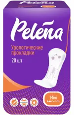 Pelena Прокладки урологические, прокладки урологические, 20 шт, 3 капли, мини фото
