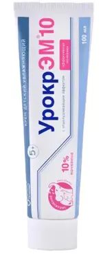 Урокр эм 10, 10 %, крем детский, 100 мл, 1 шт, 5+ лет, увлажняющий с мочевиной фото