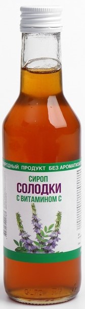 Сироп солодки с витамином С, сироп, 250 мл, 1 шт. фото