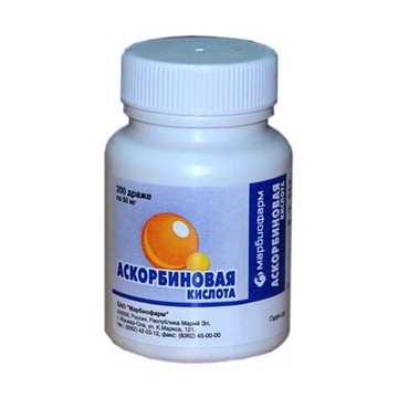 Аскорбиновая кислота, 50 мг, драже, 200 шт. фото