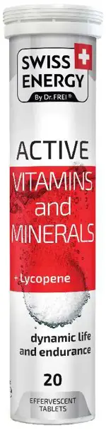 Swiss Energy Active, таблетки шипучие, 20 шт. фото