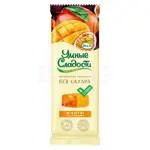 Умные сладости конфеты желейные на стевии, 90 г, 1 шт, манго + маракуйя фото 