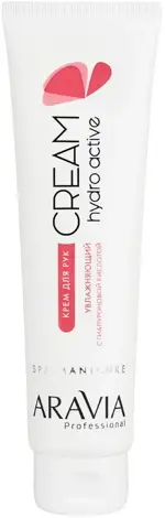 Aravia Professional Hydro Active крем для рук увлажняющий с гиалуроновой кислотой, крем для рук, 100 мл, 1 шт. фото