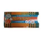 Витамин C с глюкозой, таблетки, 0.7 г, 10 шт, апельсин фото