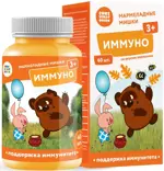 Мармеладные Мишки Иммуно, пастилки жевательные, 60 шт. фото 