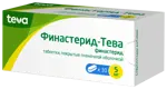 Финастерид-Тева, 5 мг, таблетки, покрытые пленочной оболочкой, 30 шт. фото