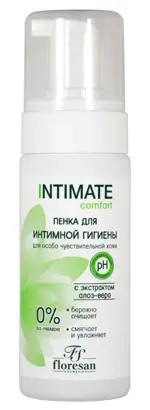 Floresan фруктовая симфония пенка для интимной гигиены с экстрактом чистотела и алоэ вера, пенка, 150 мл, 1 шт. фото