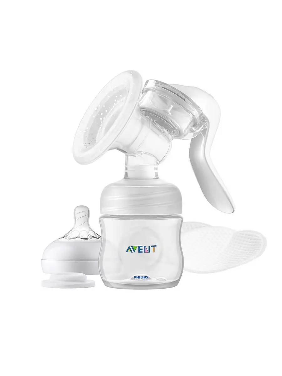 Philips AVENT Comfort молокоотсос ручной, 1 шт, арт. SCF430/10 фото