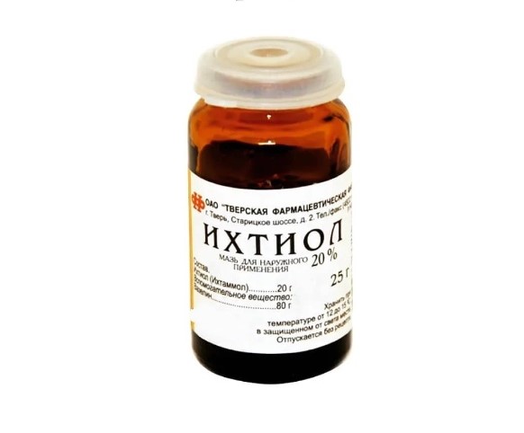 Ихтиол, 20%, мазь для наружного применения, 25 г, 1 шт. фото