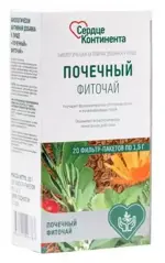 Сердце Континента фиточай почечный, фиточай, 1.5 г, 20 шт. фото