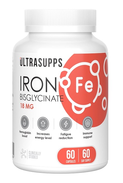 Ультрасаппс Железо, капсулы, 60 шт. фото