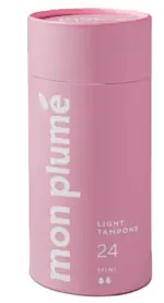Mon Plume Mini, тампоны женские гигиенические, 24 шт, 2 капли фото