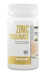 Maxler Цинк пиколинат, 50 мг, таблетки, 60 шт. фото