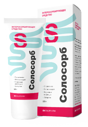 Солосорб, гель для приема внутрь, 225 г, 1 шт. фото