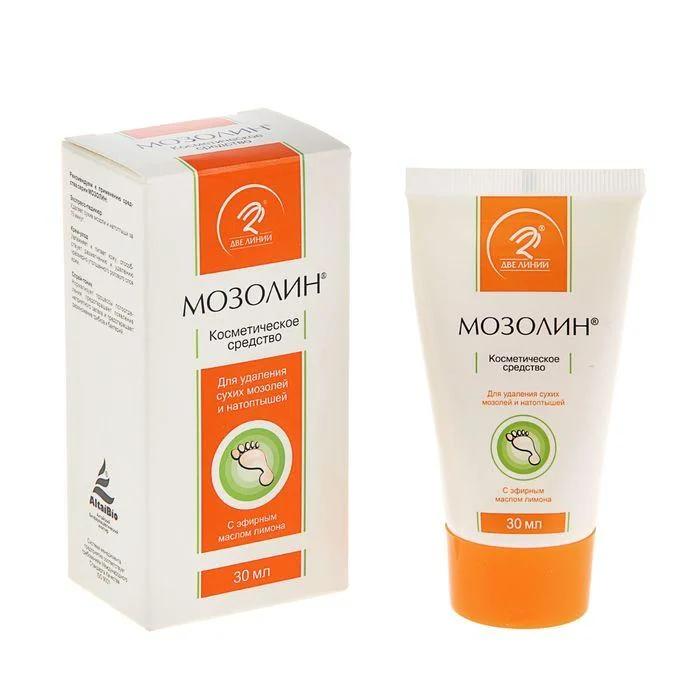 Мозолин для удаления сухих мозолей и натоптышей, 30 мл, 1 шт. фото