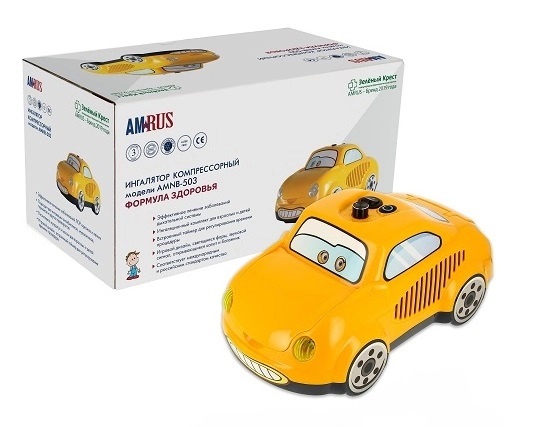 Amrus Ингалятор компрессорный АМNB-503, 1 шт, детский фото