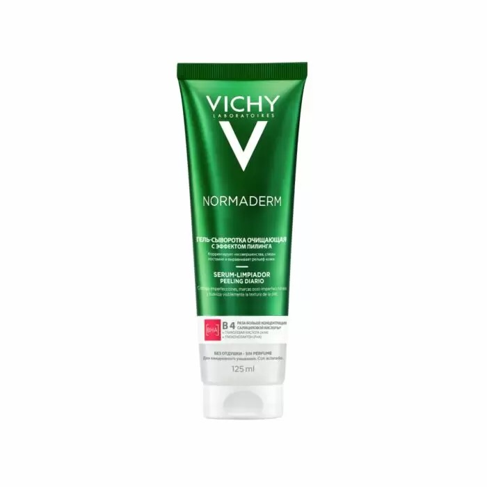 Vichy Normaderm, гель-сыворотка, 125 мл, 1 шт, с эффектом пилинга фото