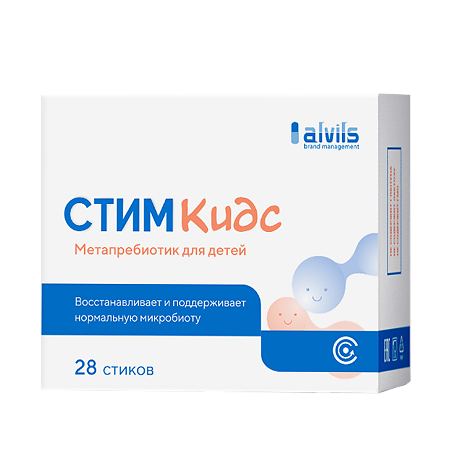 Стим Кидс, порошок для приготовления суспензии для приема внутрь, 3 г, 28 шт. фото