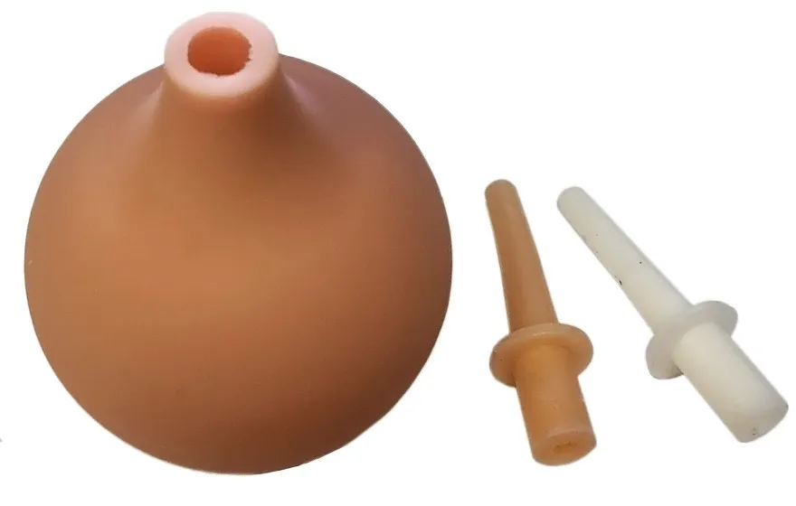 Спринцовка пластизольная ТТК Б3, 1 шт, с двумя наконечниками фото