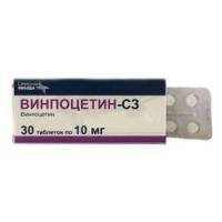 Винпоцетин-СЗ, 10 мг, таблетки, 30 шт. фото
