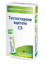 Тестостероне ацетате C5, гранулы гомеопатические, 4 г, 1 шт. фото 3
