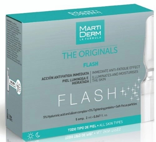 Martiderm the original  Flash ампулы для лица, сыворотка, 2 мл, 5 шт. фото