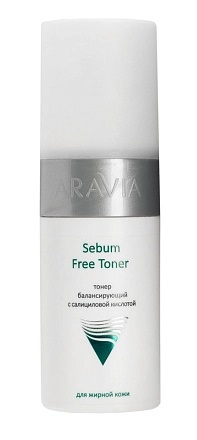 Aravia Professional тонер балансирующий с салициловой кислотой, тоник для лица, 150 мл, 1 шт. фото