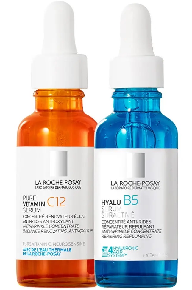 La Roche-Posay Набор сывороток Hyalu B5 30 мл + Vitamin C12 30 мл, набор, 1 шт. фото