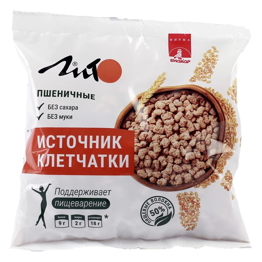 Лито Отруби пшеничные хрустящие с кальцием, гранулы, 100 г, 1 шт. фото