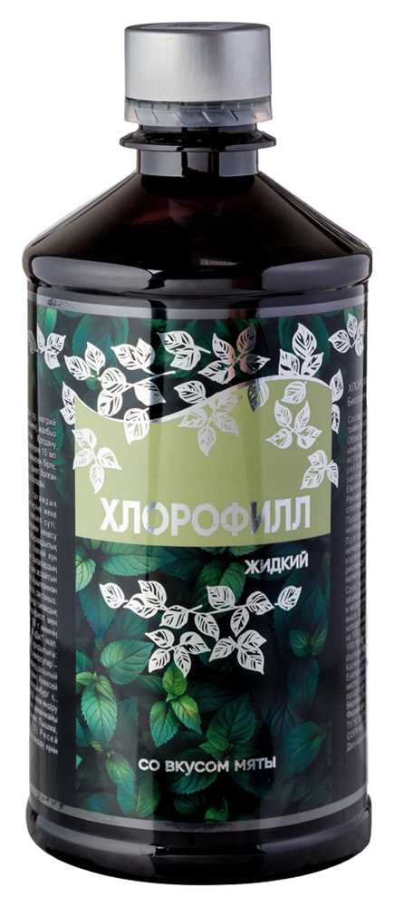 Хлорофилл жидкий, жидкость для приема внутрь, 500 мл, 1 шт, мята фото