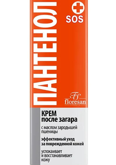 Floresan SOS Крем после загара Пантенол, крем, 75 мл, 1 шт, Ф-312 фото