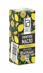AromaBio масло эфирное, масло косметическое, 10 мл, 1 шт, лимон фото