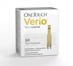 OneTouch Verio, тест-полоски для определения уровня глюкозы в крови, 50 шт. фото