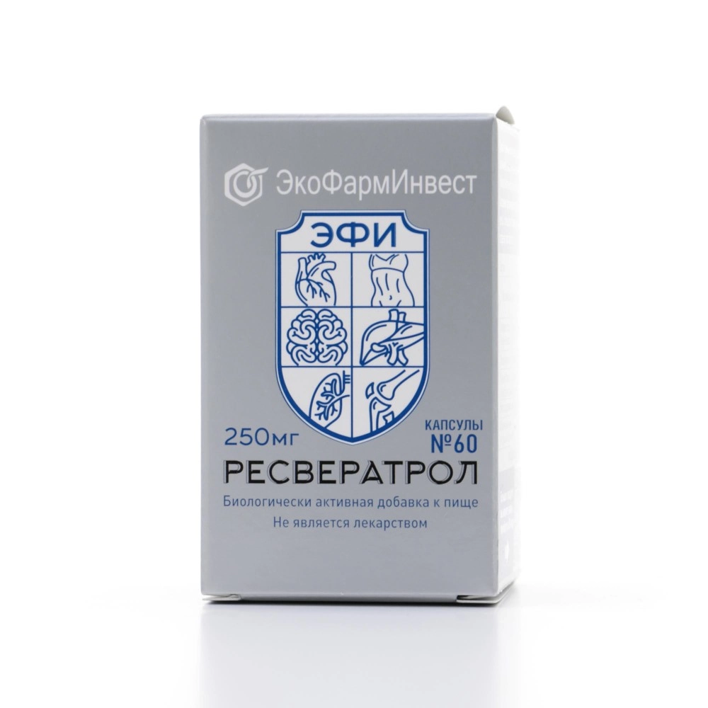 Ресвератрол, капсулы, 60 шт. фото
