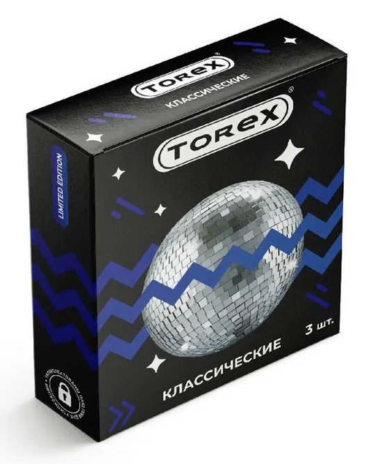 Torex презервативы классические, презервативы, 3 шт, limited edition фото