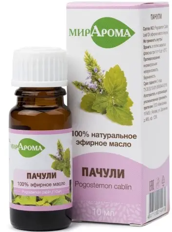 МирАрома эфирное масло Пачули, 10 мл, 1 шт. фото