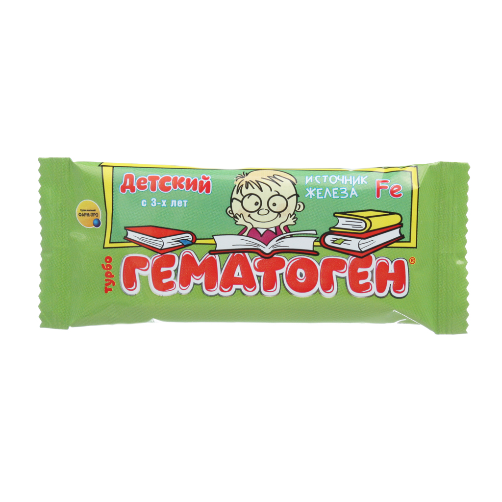 Турбогематоген Школьник, плитка, 30 г, 1 шт. фото