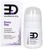 Excellence dry Every day, антиперспирант ролик, 50 мл, 1 шт. фото
