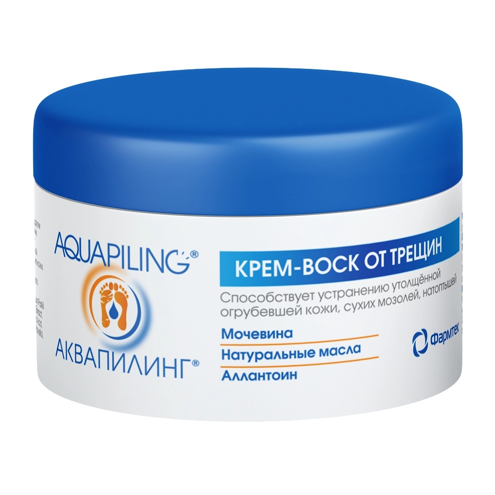 Аквапилинг крем-воск от трещин, крем, 100 мл, 1 шт. фото