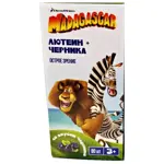 Мадагаскар Лютеин черника Острое зрение, 1040 мг, таблетки жевательные, 80 шт, черника, для детей с 3х лет фото