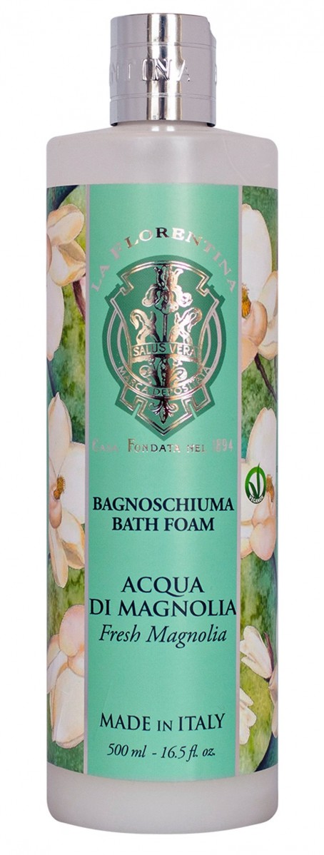 La Florentina Пена для ванны, пена для ванн, 500 мл, 1 шт, свежая магнолия фото