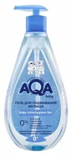 AQA baby гель для подмывания малыша, 250 мл, 1 шт, для детей с рождения фото